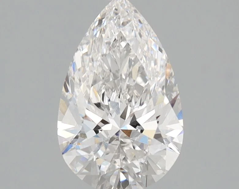 1.00 Carat D-VS1 Pear Lab Diamond