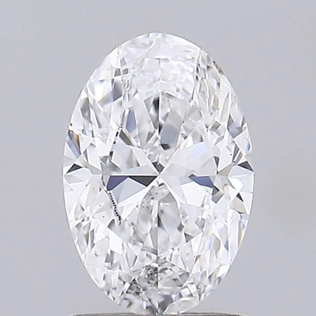 1.00 Carat D-VS2 Oval Lab Diamond