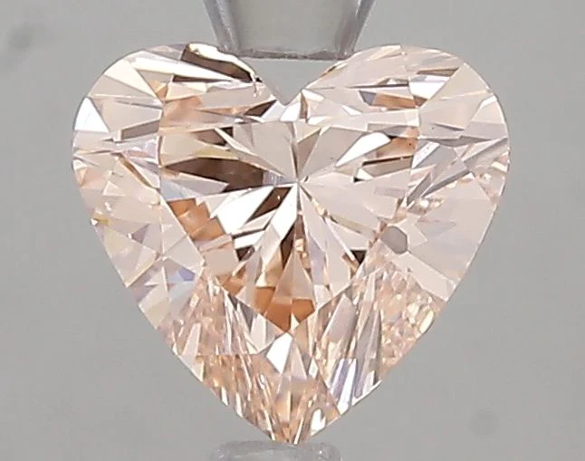 1.00 Carat Heart Cut Fancy Pink