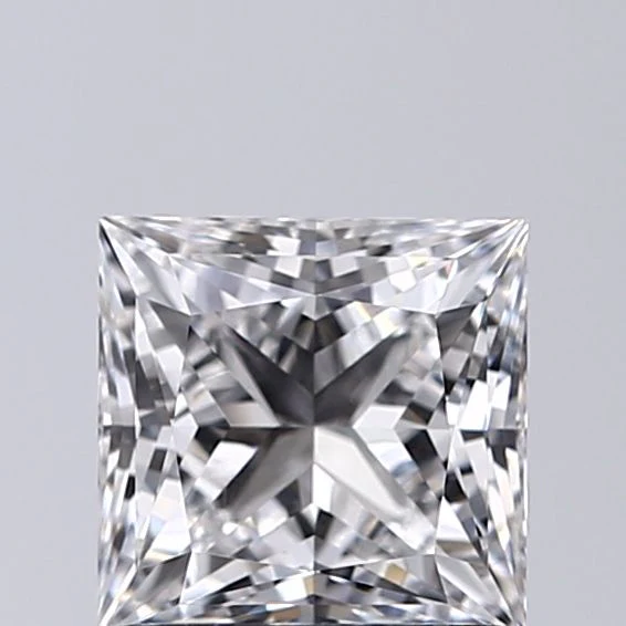 1.01 Carat E-VVS1 Princess Lab Diamond