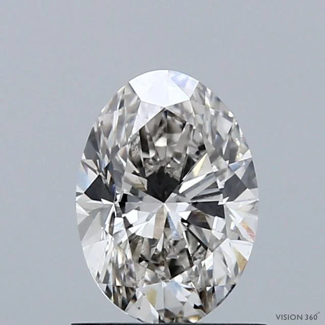 1.01 Carat H-VS1 Oval Lab Diamond