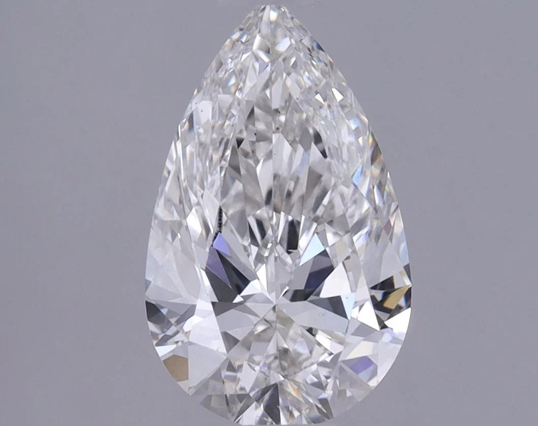 1.11 Carat G-VS2 Pear Lab Diamond