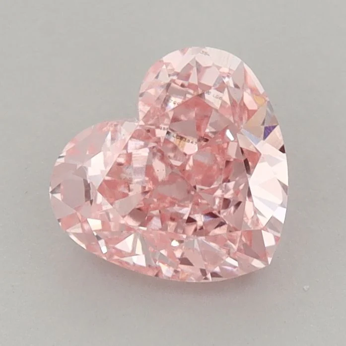 1.28 Carat Heart Cut Fancy Pink