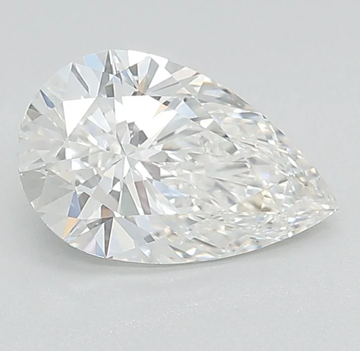 1.36 Carat G-VVS1 Pear Lab Diamond