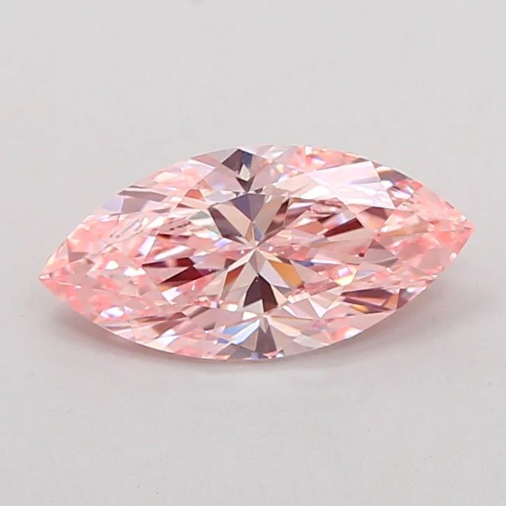 1.51 Carat Marquise Cut Fancy Pink