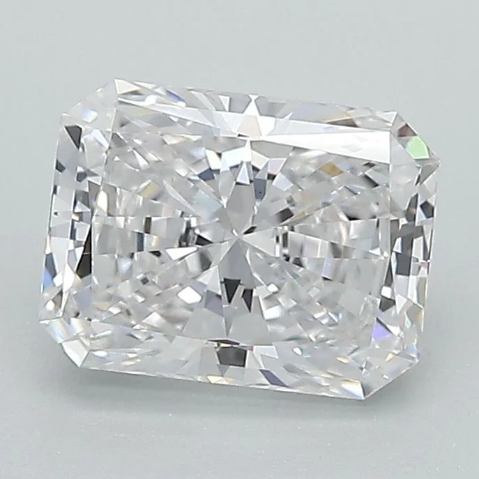 1.53 Carat D-VVS2 Radiant Lab Diamond