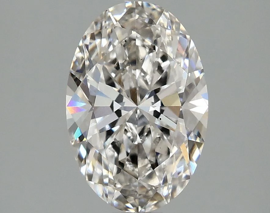 1.59 Carat H-VS2 Oval Lab Diamond
