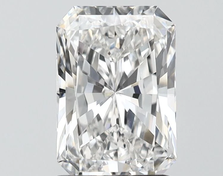 1.61 Carat E-VVS2 Radiant Lab Diamond