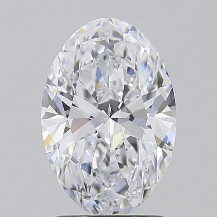 1.72 Carat D-VVS2 Oval Lab Diamond