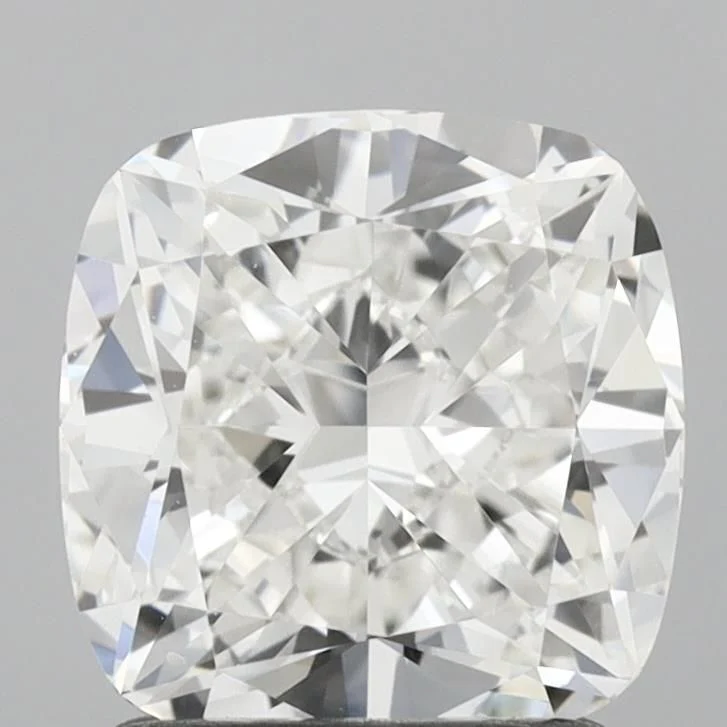 1.74 Carat F-VVS2 Cushion Lab Diamond