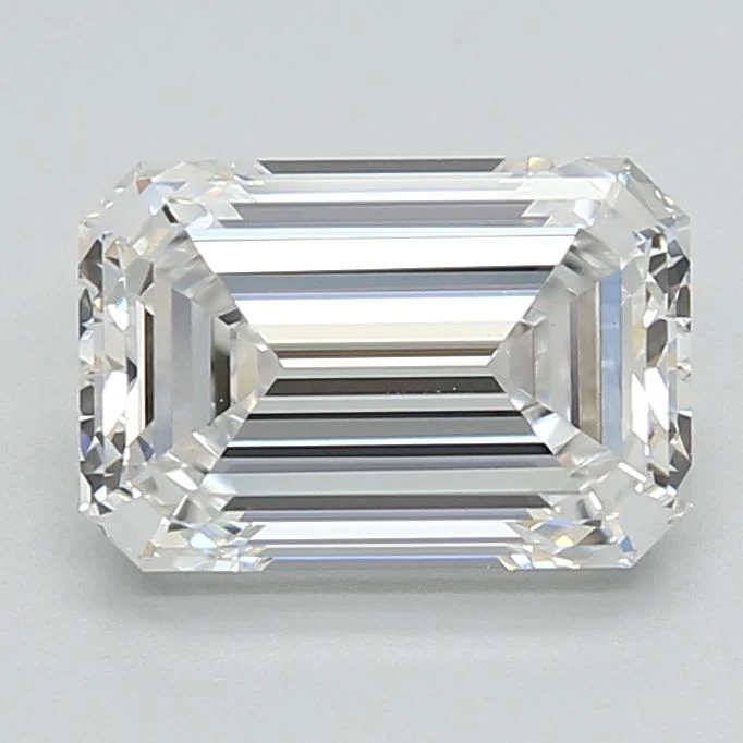 1.9 Carat E-VVS2 Emerald Lab Diamond