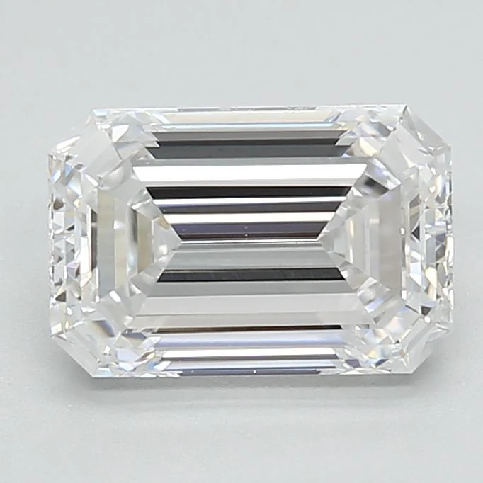 1.92 Carat D-VVS2 Emerald Lab Diamond