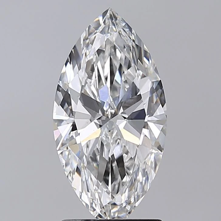 1.99 Carat E-VS1 Marquise Lab Diamond