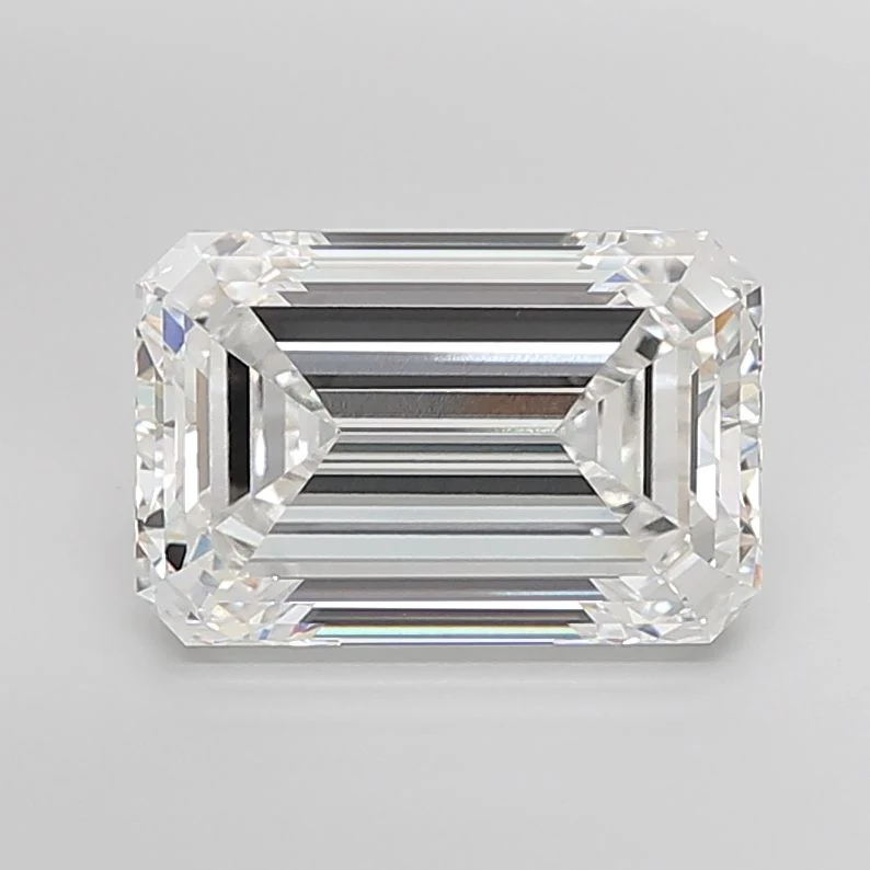 11.78 Carat F-VVS2 Emerald Lab Diamond