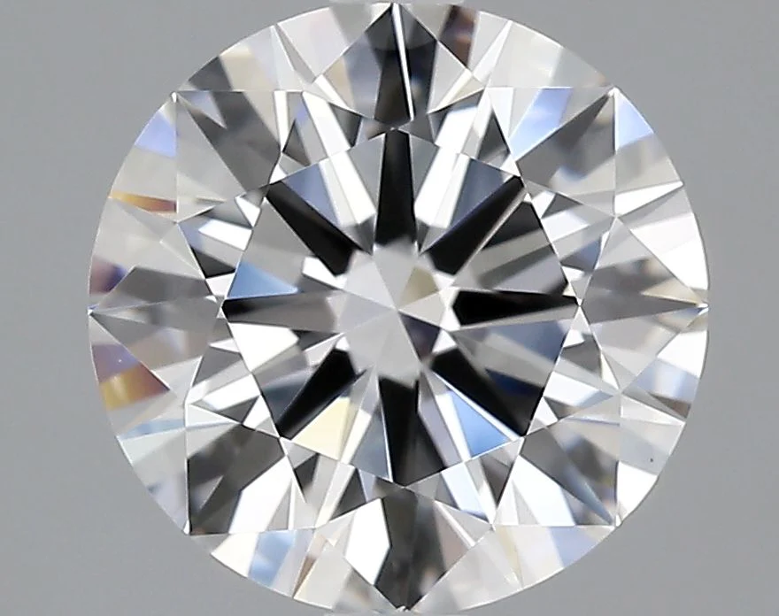 2.00 Carat D-IF Round Lab Diamond