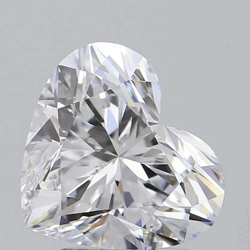 2.00 Carat D-VVS2 Heart Lab Diamond