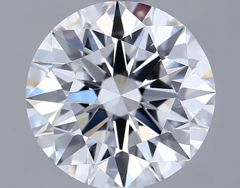 2.00 Carat D-VVS2 Round Lab Diamond