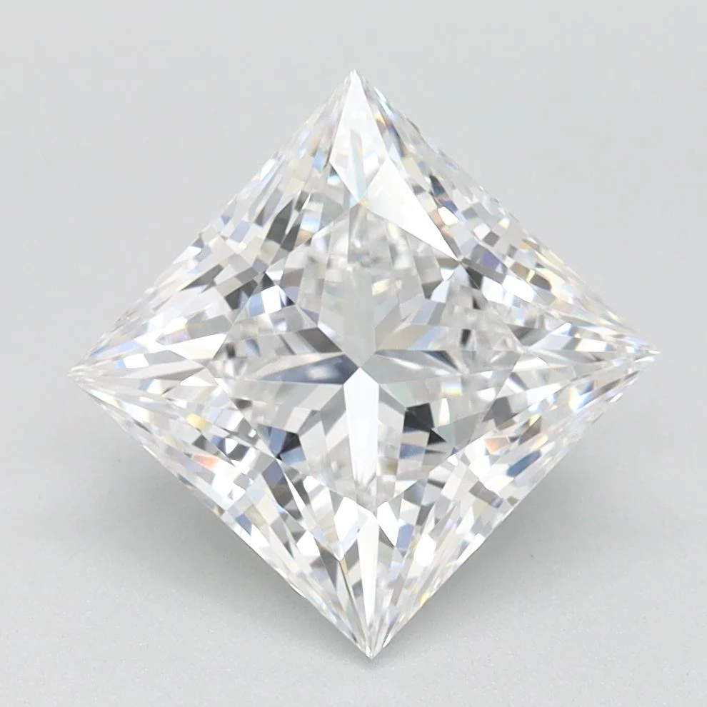 2.01 Carat D-VVS1 Princess Lab Diamond