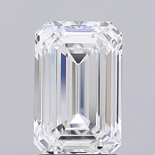 2.01 Carat D-VVS2 Emerald Lab Diamond