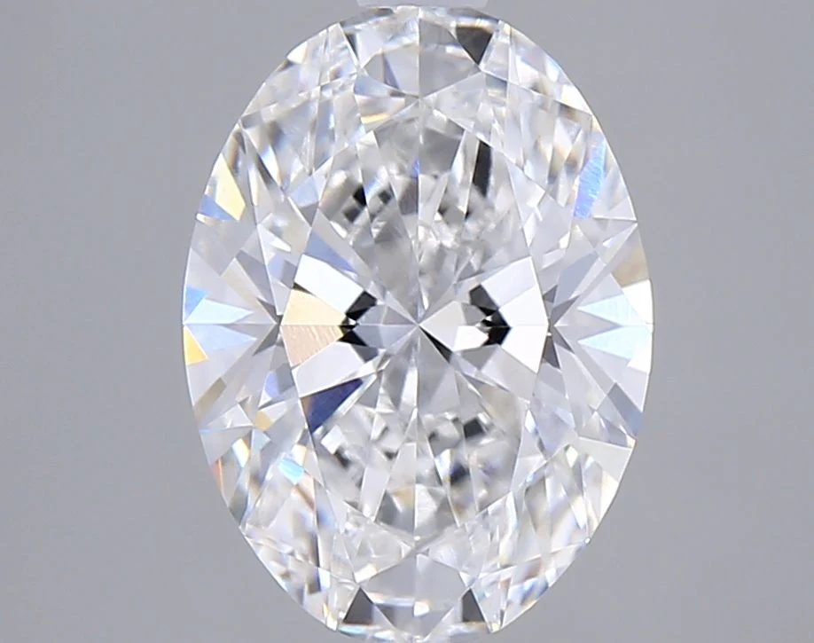 2.01 Carat D-VVS2 Oval Lab Diamond