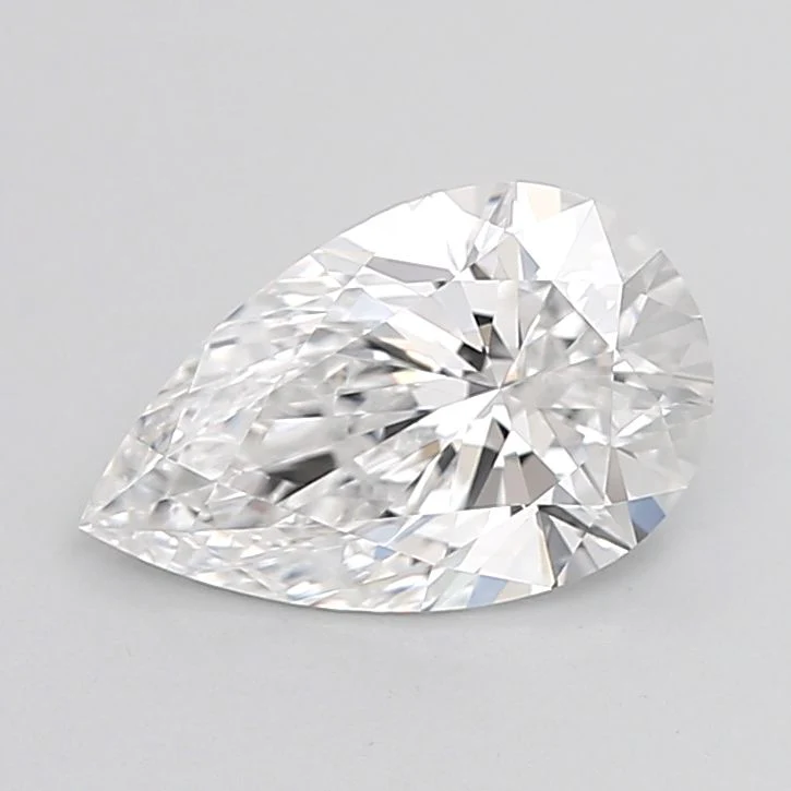 2.02 Carat D-IF Pear Lab Diamond