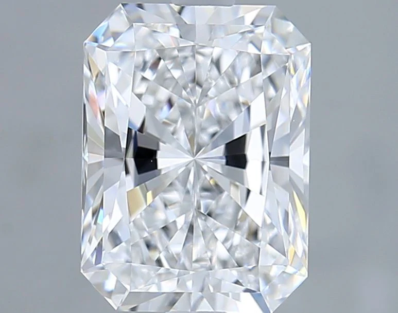 2.02 Carat D-VVS2 Radiant Lab Diamond