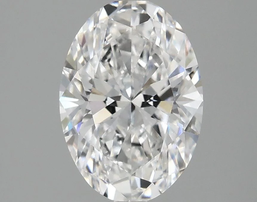 2.03 Carat D-VVS2 Oval Lab Diamond