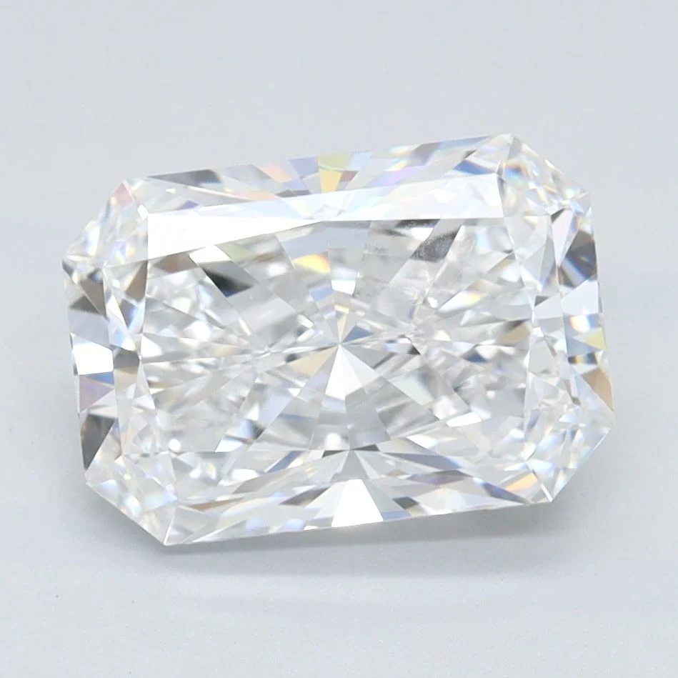 2.03 Carat D-VVS2 Radiant Lab Diamond