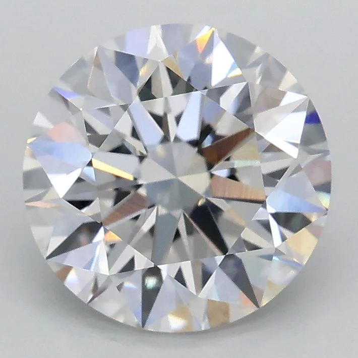 2.03 Carat D-VVS2 Round Lab Diamond