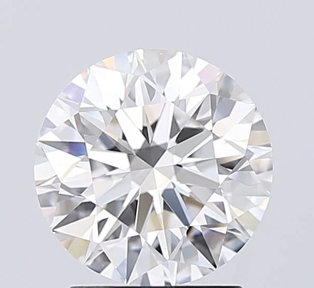 2.04 Carat D-VS1 Round Lab Diamond