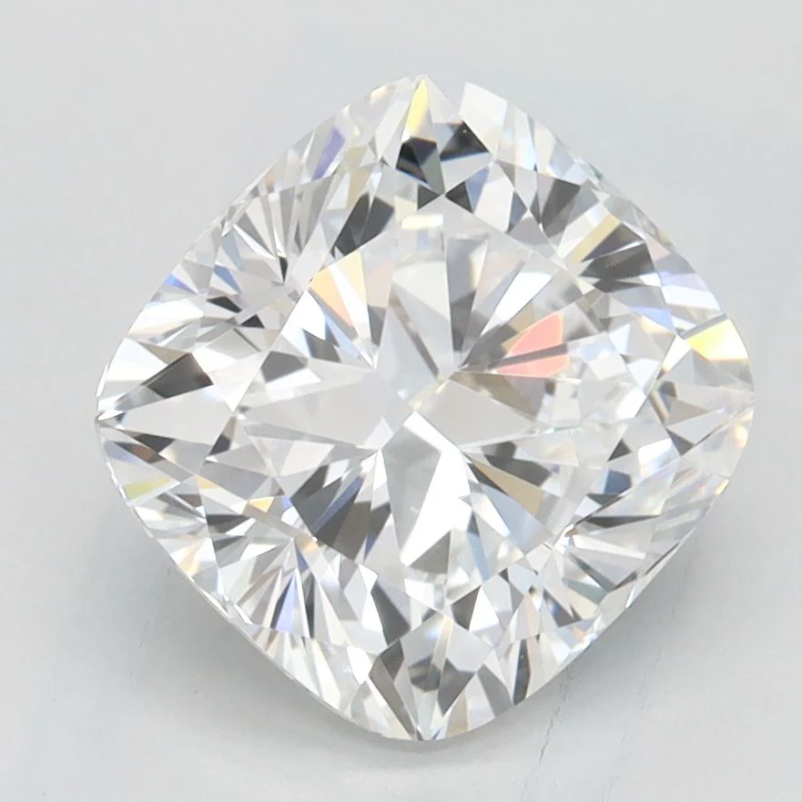 2.04 Carat D-VVS2 Cushion Lab Diamond