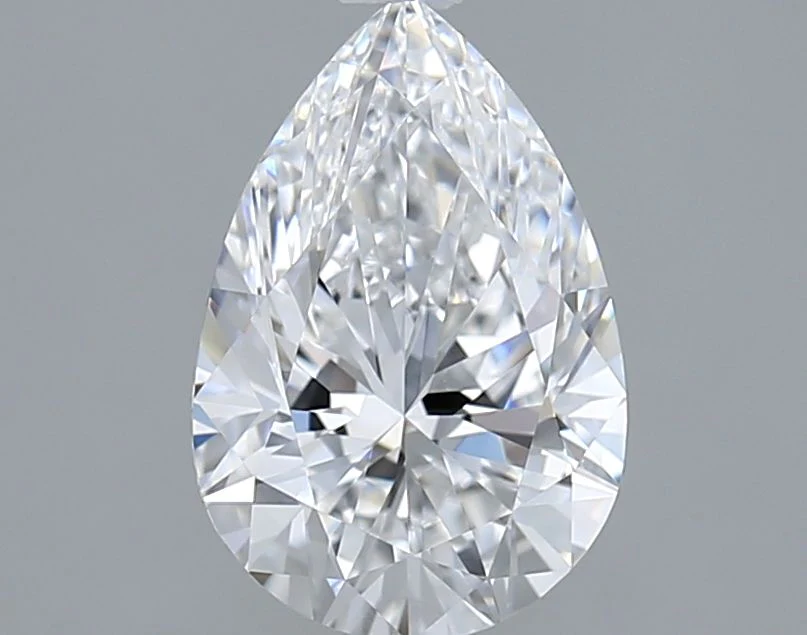 2.05 Carat D-IF Pear Lab Diamond