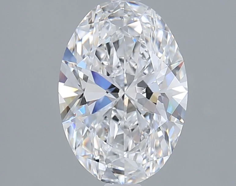 2.05 Carat D-VVS2 Oval Lab Diamond