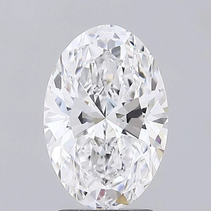 2.05 Carat D-VVS2 Oval Lab Diamond