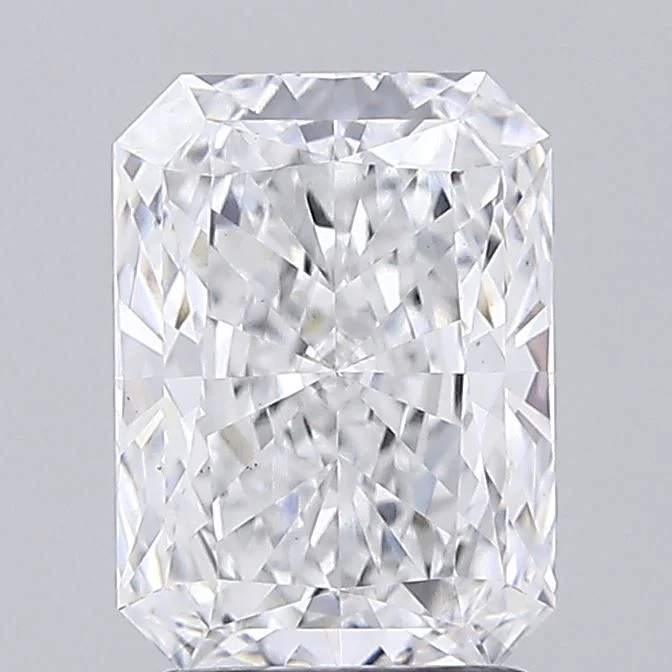 2.07 Carat D-VS1 Radiant Lab Diamond