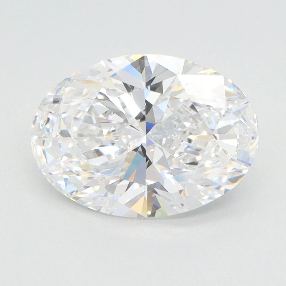2.07 Carat D-VVS2 Oval Lab Diamond