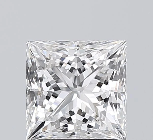 2.07 Carat E-VVS2 Princess Lab Diamond