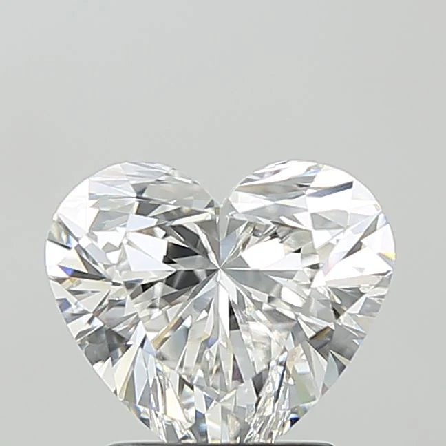 2.08 Carat F-VVS2 Heart Lab Diamond