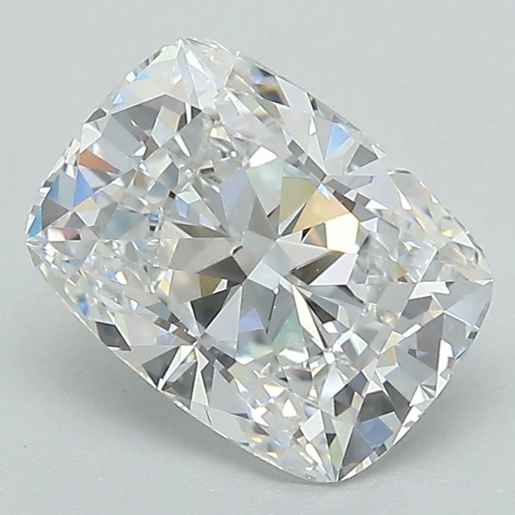 2.09 Carat D-VVS1 Cushion Lab Diamond