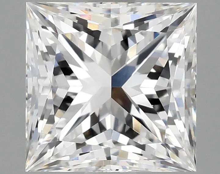 2.09 Carat D-VVS2 Princess Lab Diamond