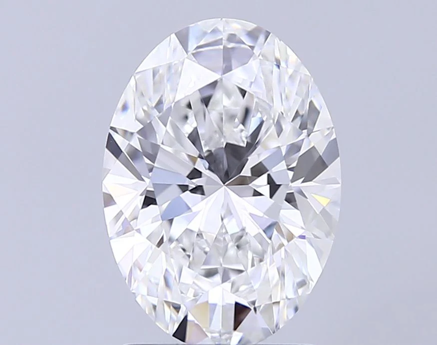 2.09 Carat E-VVS2 Oval Lab Diamond