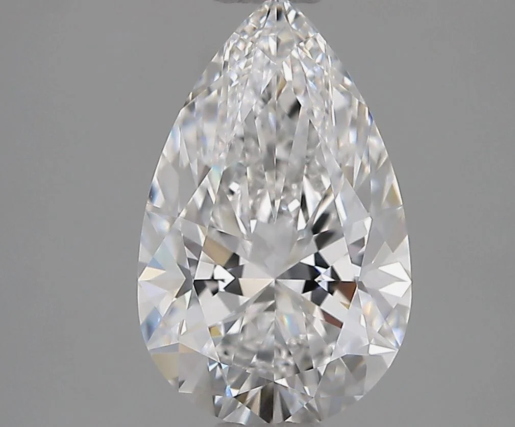 2.10 Carat D-VVS1 Pear Lab Diamond