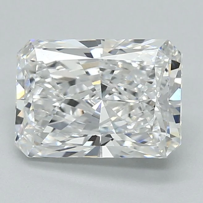 2.12 Carat D-VVS2 Radiant Lab Diamond