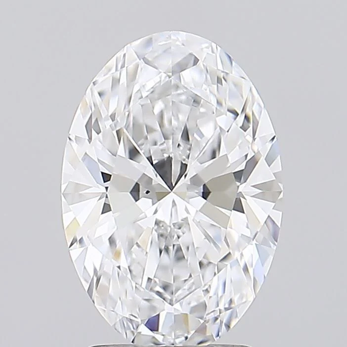 2.35 Carat D-IF Oval Lab Diamond