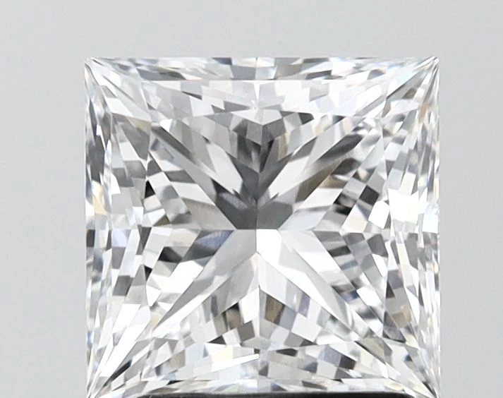 2.42 Carat D-VVS2 Princess Lab Diamond