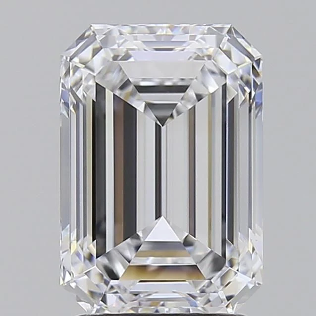 2.51 Carat D-VVS2 Emerald Lab Diamond