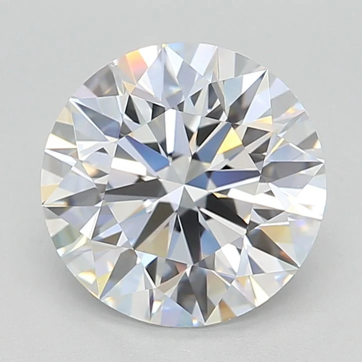 2.52 Carat E-IF Round Lab Diamond