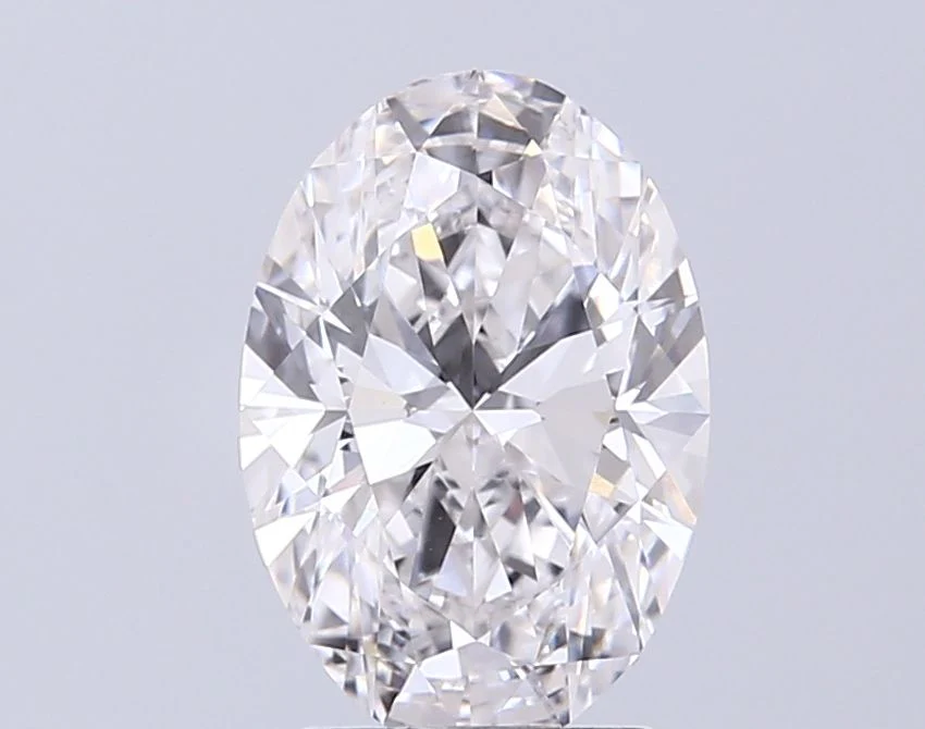 2.52 Carat E-VS1 Oval Lab Diamond