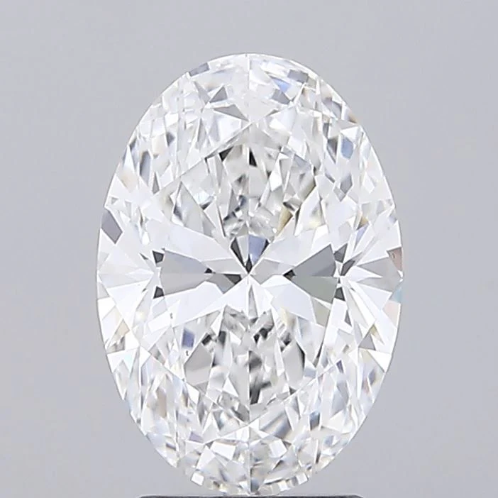 2.52 Carat E-VVS2 Oval Lab Diamond