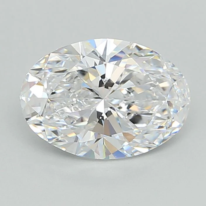 2.53 Carat D-IF Oval Lab Diamond